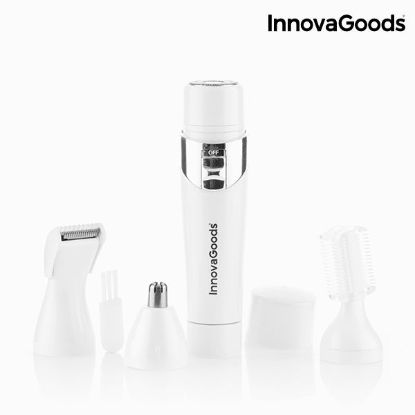 InnovaGoods 4-i-1 Elektrisk Hårtrimmer