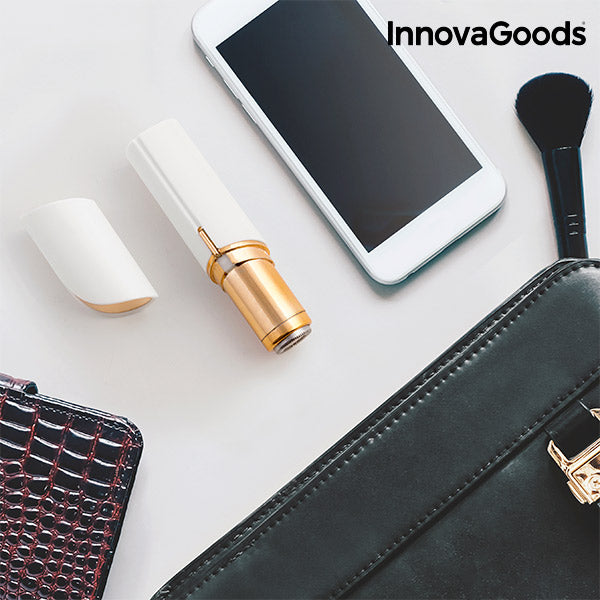 InnovaGoods Gold Beauty Ansiktshårtrimmer