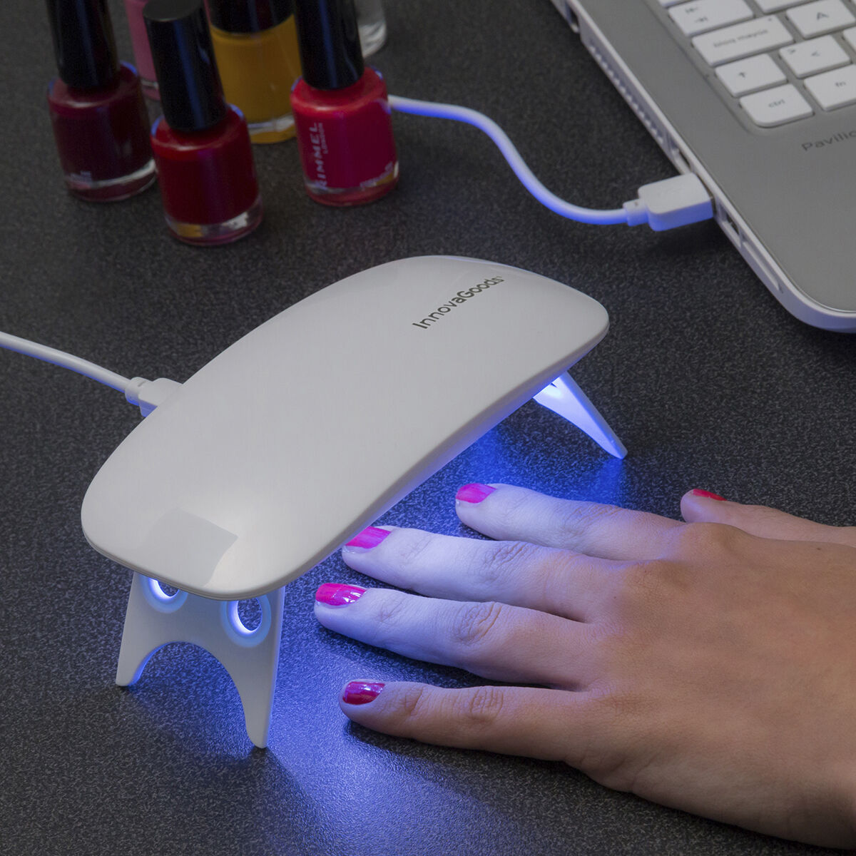 LED UV Lamp for Nails Mini InnovaGoods