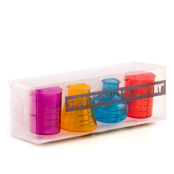 Chemistry Shot Glass (pakke med 4)