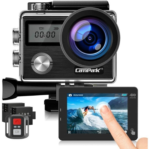 Sportskamera Campark X20 4k Ultra HD 20MP (Refurbished A+)