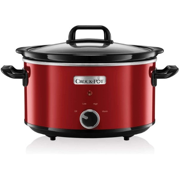 Sakte Komfyr Crock-Pot SCV400RD 210 W 3,5 L Rød (Refurbished C)