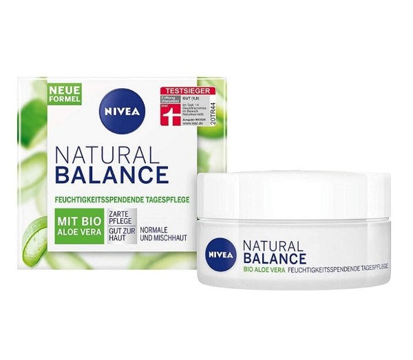 Ansiktskrem Natural Balance Nivea Aloe Vera (50 ml) (Refurbished A+)