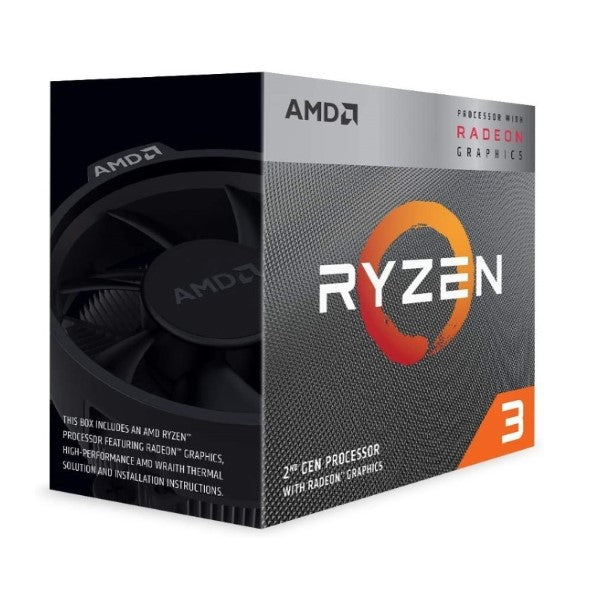 Prosessor AMD RYZEN 3 3200G 3.6 GHz 6 MB